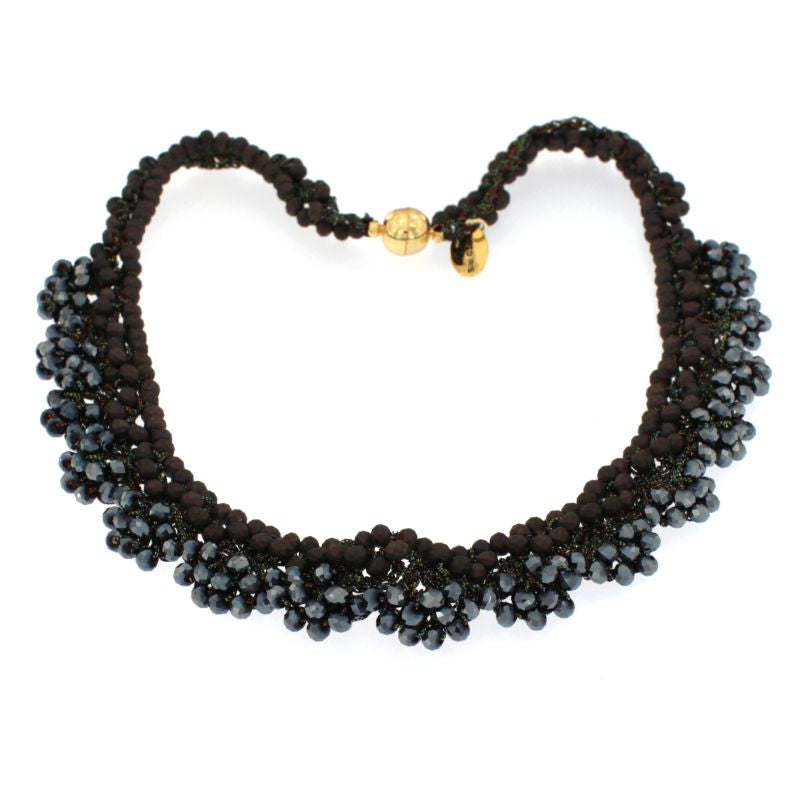 Colier cu multi cristale mixte