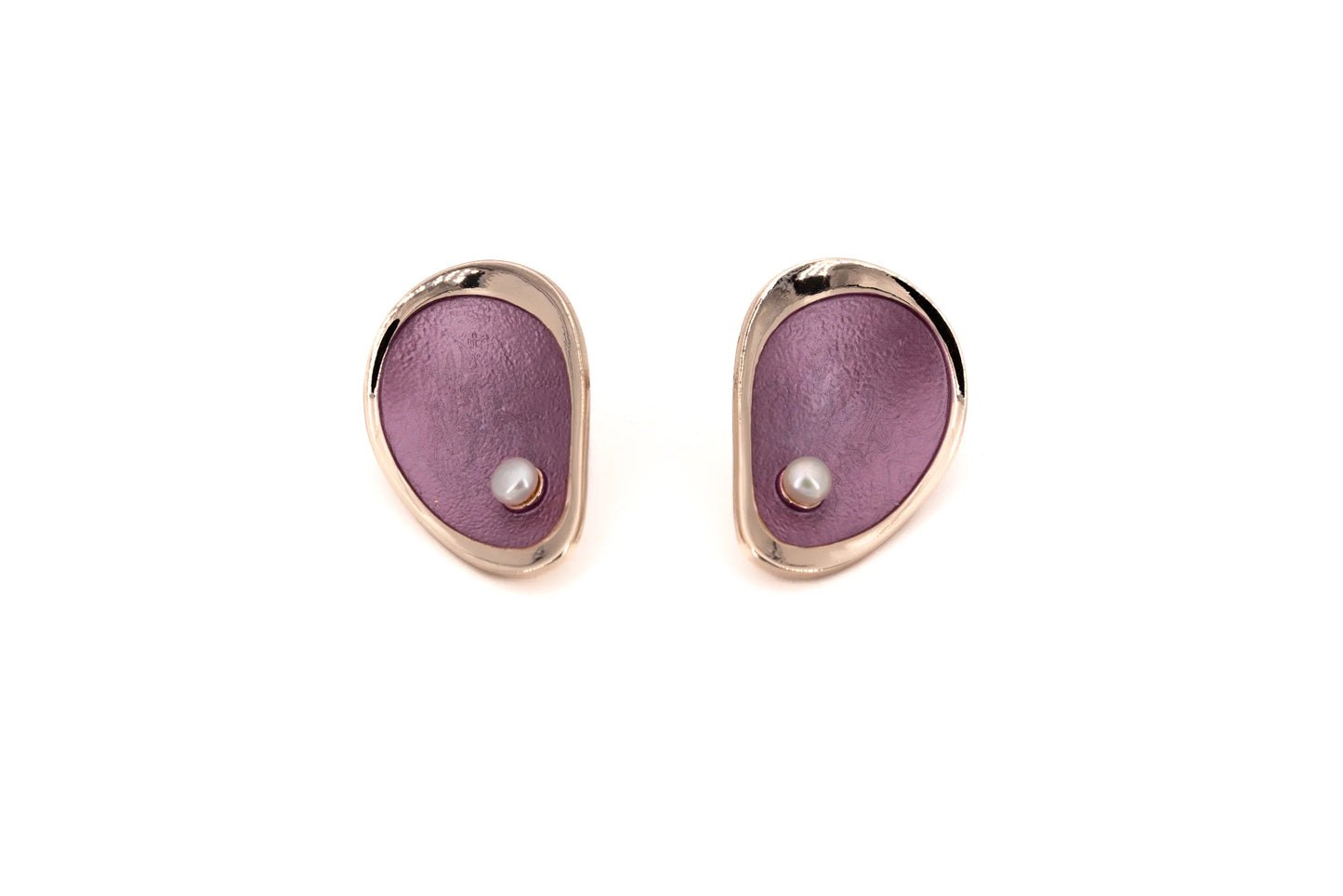 Cercei cu perla centrala