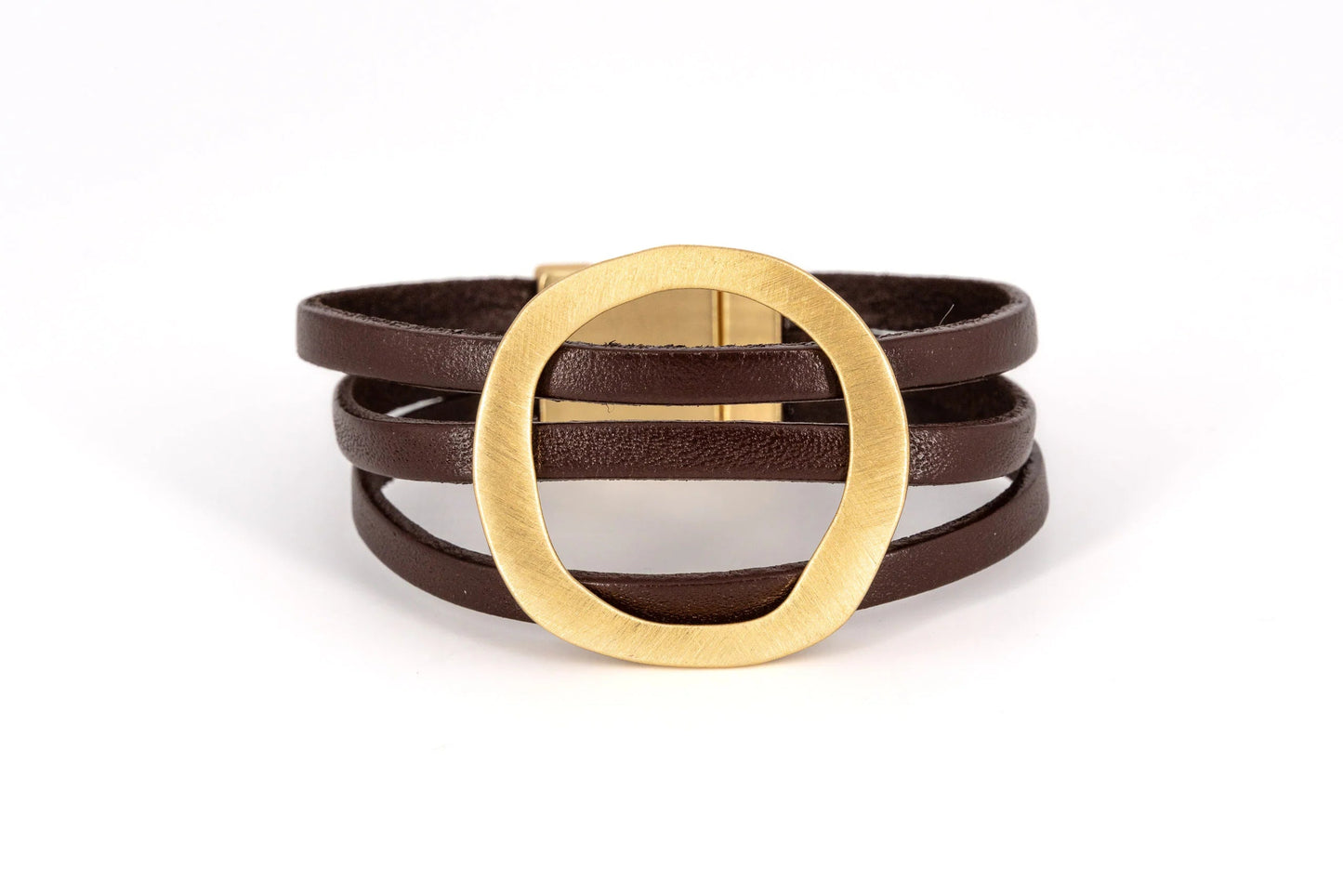 Bratara din piele si cerc KLK Romania