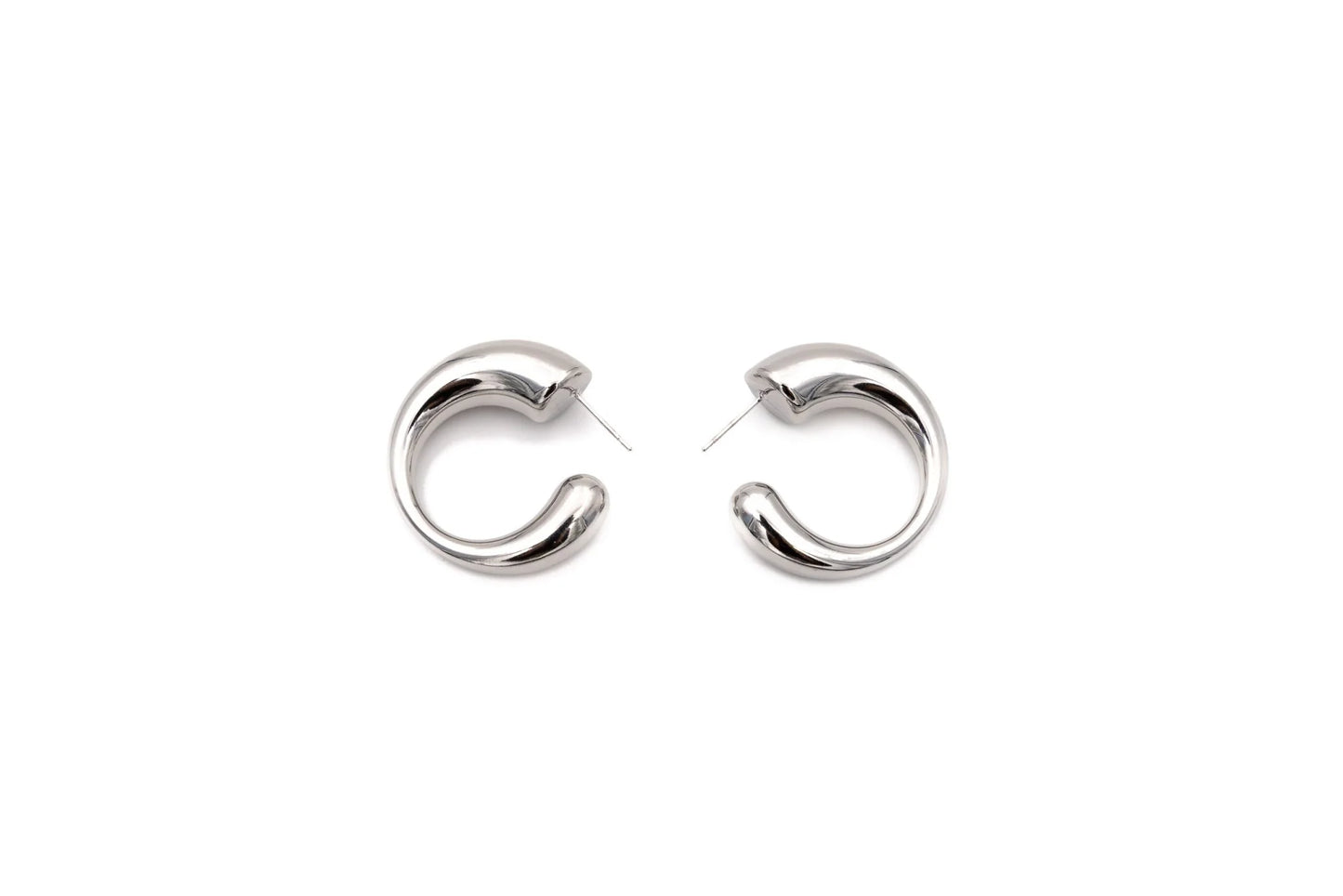 Cercei semicerc bombați de 31 mm