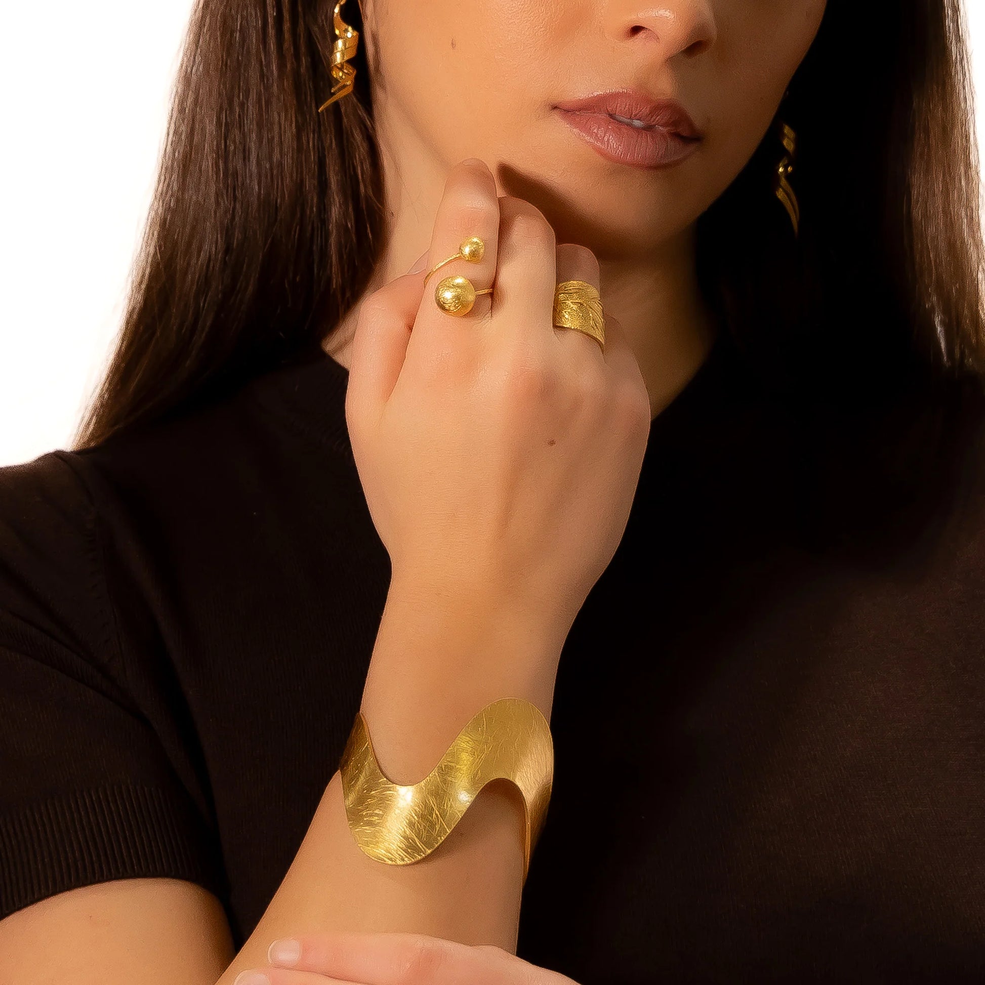 alamă cu finisaj placat cu aur