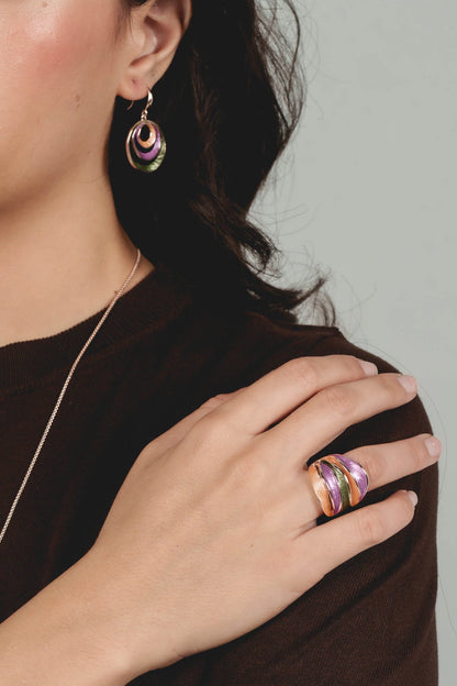 Inel cu bandă ondulată