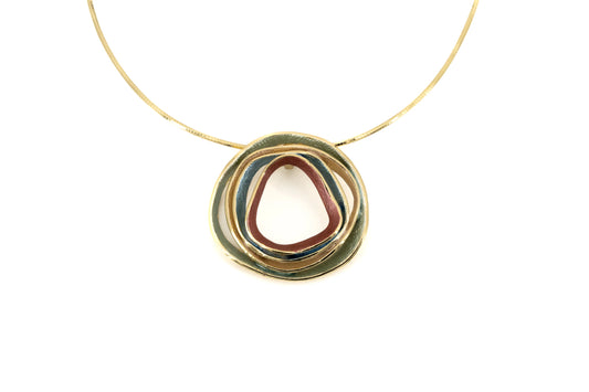 Colier cu cerc neregulat