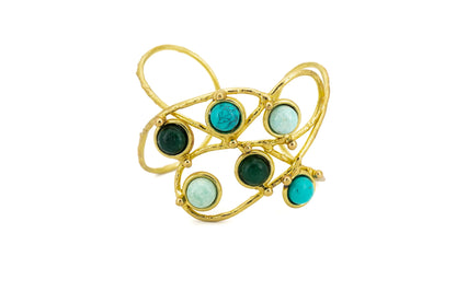 Brățară cu picături de piatră