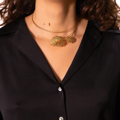 Colier Monstera