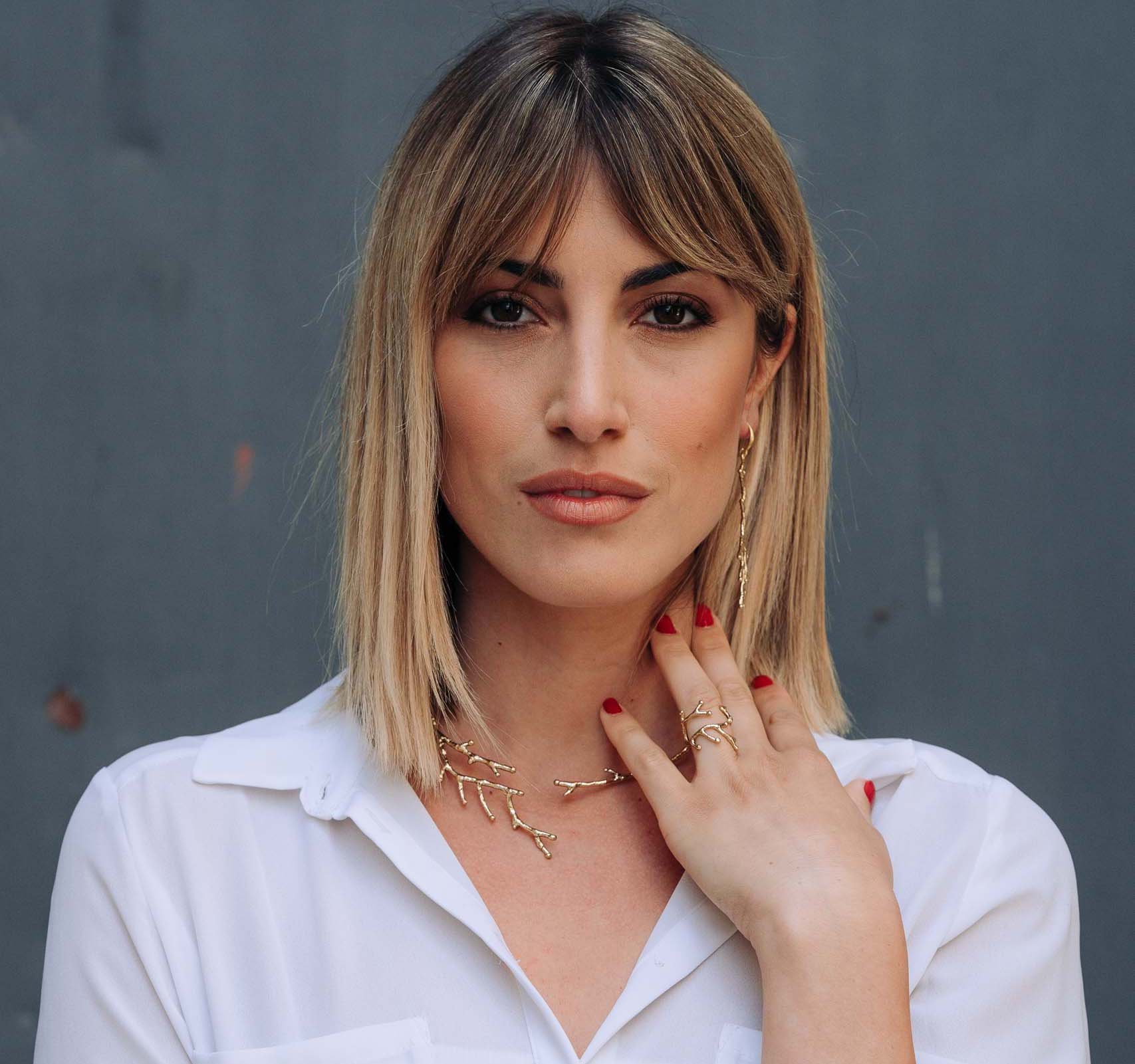 Inel in forma de ramură KLK Romania