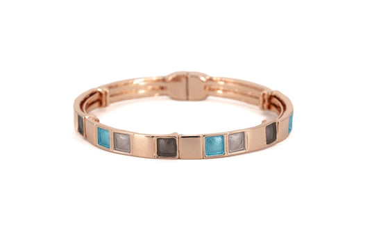 Brățară pătrată pictata manual