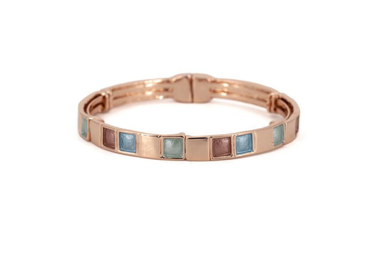 Brățară pătrată pictata manual