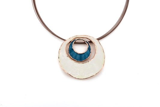 Colier cu cerc dublu