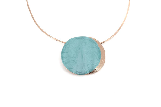 Colier rotund dublu ondulat - KLK Romania