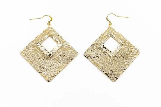 Cercei pătrați dubli