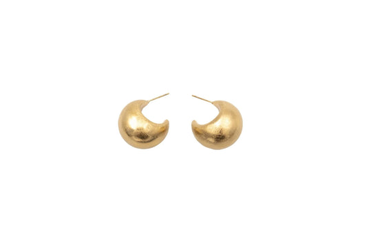 Cercei semicerc bombați de 23 mm